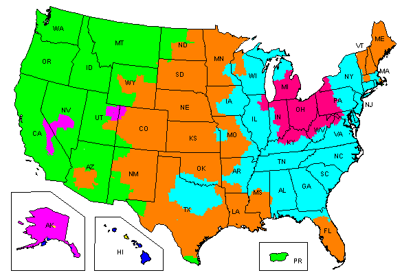 fedex zone chart charlotte nc